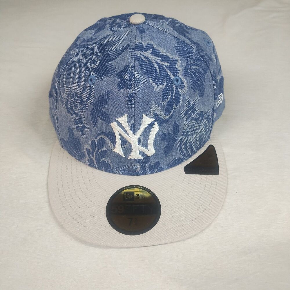 New York Yankees New Era 59FIFTY Fitted Hat Cap Men's Sz 7 3/4 NEW
